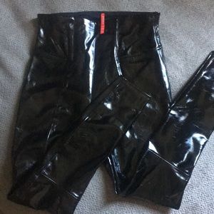 NWOT SPANX  patten leather leggings